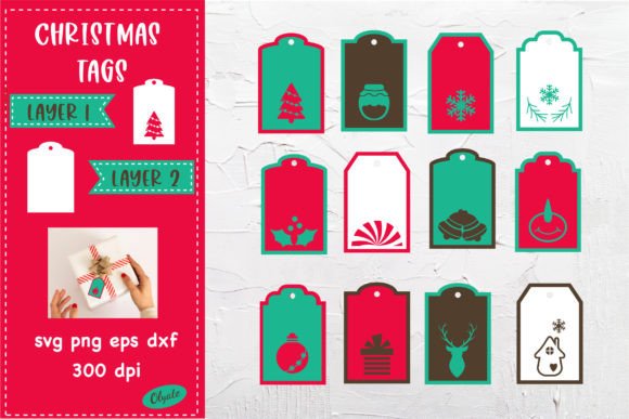 Download Christmas Gift Tag SVG Bundle. Christmas - Gift Collection