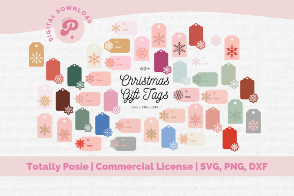 Download Christmas Gift Tag SVG Bundle - Gift Collection