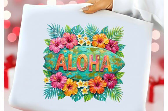 Download Summer Surfboard Aloha Png - Aloha png Collection