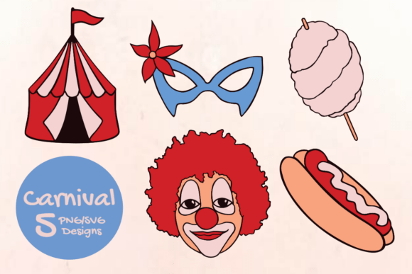 Download Fairground Fun Doodle Bundle - Premium Resources