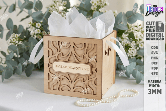 Download Mini Wooden Gift Box Laser Cut | CNC - Gift Collection
